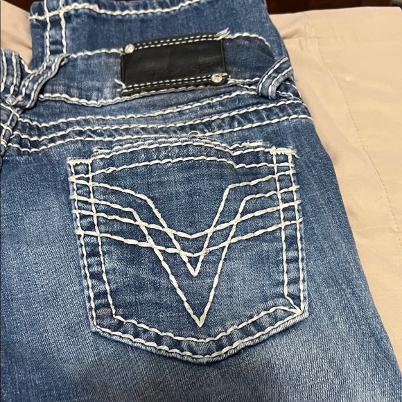 Vigoss Classic Blue Boot Cut Jeans - Picture 9 of 10